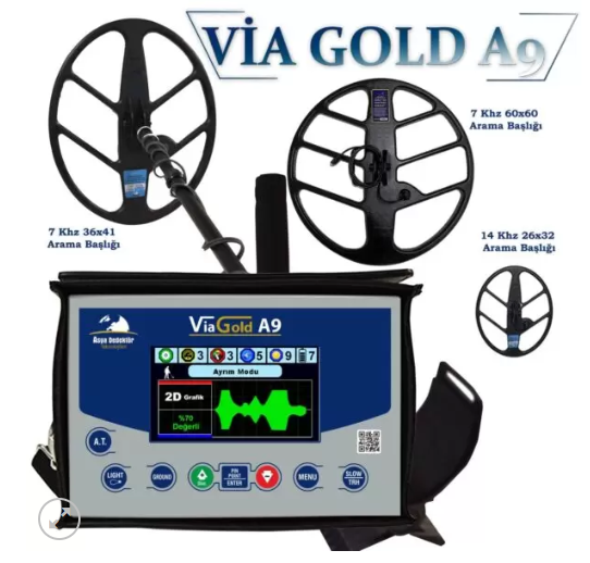 Via Gold A9 Gold Detector &amp; Area Scanning Device